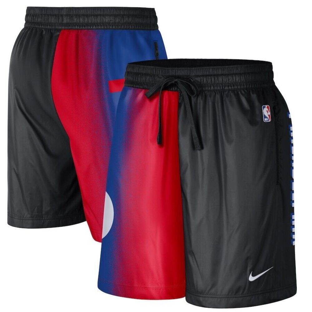 NEW Nike 76ers Mens Large City Edition Courtside Oversize Logo Basketball Shorts